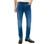 Slim-fit-Jeans TOMMY HILFIGER "BLEECKER Slim Fit", Damen, Gr. 34, Länge 32, camino indigo, Denim/Jeans, Obermaterial: 79% Baumwolle, 15% Lyocell, 4% Elastomultiester, 2% Elasthan, slim fit, Jeans Slim