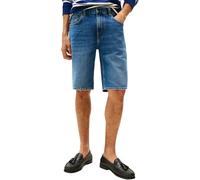 Tommy Hilfiger Herren Jeans Shorts Brooklyn Regular Fit, Blau (Vista Blue), 28W