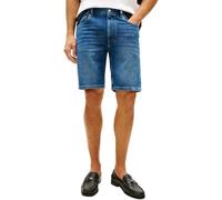 Tommy Hilfiger Herren Jeans Shorts Denton Cobalt Blue aus Baumwolle mit Stretch, Blau (Cobalt Blue), 32W