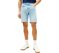 Tommy Hilfiger Herren Jeans Shorts Denton Heron Blue Straight Leg, Blau (Heron Blue), 33W
