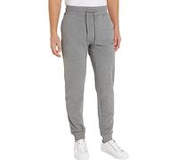 Tommy Hilfiger Sweatpants mit Label-Stitching in Mittelgrau Melange, Größe L