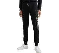 Tommy Hilfiger Herren Jogginghose Sweatpants, Schwarz (Black), L