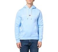 Tommy Hilfiger Herren-Kapuzenpullover aus Fleece, mittelschwer, mit gesticktem Logo, auch erhältlich in Big & Tall, Vessel Blue, XX-Large