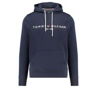 Tommy Hilfiger Herren Hoodie Core Tommy Logo mit Kapuze, Blau (Sky Captain), XL