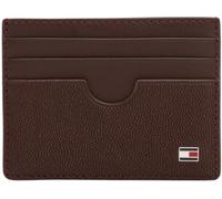 Tommy Hilfiger Herren Kartenetui Flag mit Logo, Braun (Coffee Bean), Einheitsgröße