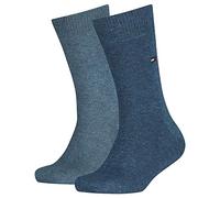 Tommy Hilfiger Kinder Socken Basic einfarbig Blau 2er-Pack Größe 31-34