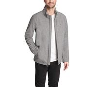 Tommy Hilfiger Herren Klassische Softshelljacke Windbreaker Jacke, grau meliert, M