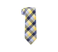Tommy Hilfiger Herren-Krawatte, Buffalo Tartan - Gelb - Regulär