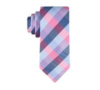Tommy Hilfiger Herren-Krawatte, Buffalo Tartan - Pink - Regulär