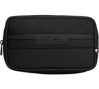 Tommy Hilfiger Herren Kulturbeutel Repreve Washbag mit Logo, Schwarz (Black), Einheitsgröße