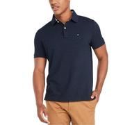 Tommy Hilfiger Herren Polo Shirt Classic Fit Poloshirt, Navy Blazer HEA, X-Groß