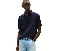 Tommy Hilfiger Herren Kurzärmeliges Poloshirt aus Baumwoll-Piqué Passform Polohemd, Klassisches Marineblau, XX-Large