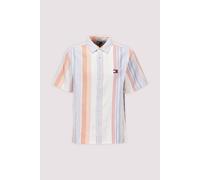Tommy Hilfiger Herren Kurzarmhemd Weiß M White