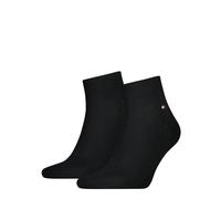 Tommy Hilfiger Quarter Männlich Crew-Socken Schwarz 2 Paar(e)