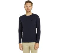 Tommy Hilfiger Herren Langarmshirt Stretch Slim Fit Baumwolle, Blau (Desert Sky), M