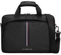 Tommy Hilfiger Herren Laptoptasche Computer Bag mit Schultergurt, Schwarz (Black), Einheitsgröße