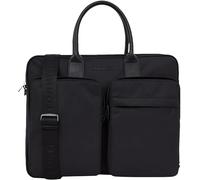 Tommy Hilfiger Herren Laptoptasche Repreve Computer Bag mit Schultergurt, Schwarz (Black), Einheitsgröße