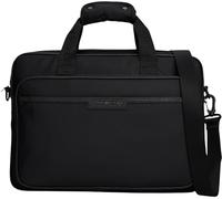 Tommy Hilfiger Herren Laptoptasche Repreve mit Trolley-Riemen, Schwarz (Black), Einheitsgröße