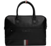 Tommy Hilfiger Herren Laptoptasche Transit Computer Bag Abnehmbarer Schulterriemen, Schwarz (Black), Einheitsgröße