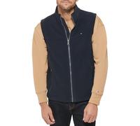 Tommy Hilfiger Herren Lightweight Polar Vest Fleece-Weste, Marineblau, M