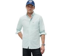 Tommy Hilfiger - Leichtgewichtiges Regular Fit Oxford-Hemd grün - Gr. - L