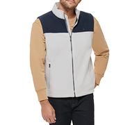 Tommy Hilfiger Herren Lightweight Polar Vest Fleece-Weste, Marineblau/EIS, L