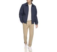Tommy Hilfiger Herren Lightweight Water Resistant Varsity Bomber Jacket Shell-Jacke, Midnight Softshell W. Laydown-Kragen, L
