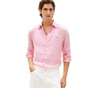 Tommy Hilfiger Herren Hemd aus Leinen, rose, Gr. M