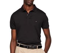 Tommy Hilfiger Herren Liquid Cotton Essential Reg Polomw0Mw35585 S/S Poloshirt, Black (Black), XL