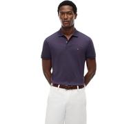 Poloshirt TOMMY HILFIGER "LIQUID COTTON REG SEASONAL POLO", Herren, Gr. XL, mulberry haze heather, Jersey, Obermaterial: 100% Baumwolle, normal hüftlang, Rippbündchen, Shirts, mit Logostickerei (93369