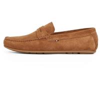 Tommy Hilfiger - Slipper CASUAL HILFIGER SUED - braun - Größe 41