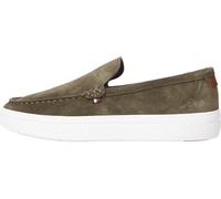 Tommy Hilfiger Herren Loafer Modern Light Hybrid aus Wildleder, Grün (Army Green), 41