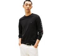 Tommy Hilfiger Herren Long Sleeve Cotton Graphic T-Shirts with Embroidered Logo Langärmelige T-Shirts aus Baumwolle mit gesticktem Logo (1er Pack)