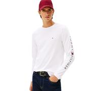 Tommy Hilfiger Herren Long Sleeve Cotton Graphic T-Shirts with Embroidered Logo Langärmelige T-Shirts aus Baumwolle mit gesticktem Logo (1er Pack)