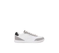 Tommy Hilfiger Herren Lopro LTH Mix RWB Fm0fm05826 Low Top, White (White), 45.5 EU