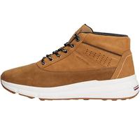 Tommy Hilfiger Herren Low Boot Stiefel Hybrid aus Leder, Braun (Desert Khaki), 45