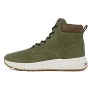 Tommy Hilfiger Herren Low Boot Stiefel Light Hybrid aus Leder, Grün (Army Green), 43