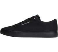 Tommy Hilfiger Herren Low Top Sneaker Harlem Core zum Schnüren, Schwarz (Black), 41