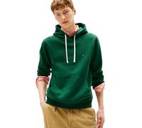 Tommy Hilfiger Herren Medium Weight Solid Fleece Hoodie, Available In Big & Tall Sweatshirt, Ziergrün, XL