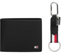 Tommy Hilfiger Herren-Mini-Geldbörse und Schlüsselanhänger, AM0AM14805, Geschenkpackung
