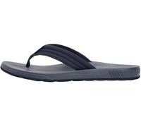 Tommy Hilfiger Herren Molded Hilfiger Lth Beach Sandal FM0FM05802 Flip Flops, Blau (Desert Sky), 40
