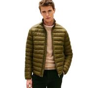 Tommy Hilfiger Regular Fit Steppjacke mit Stehkragen in Gruen, Größe S