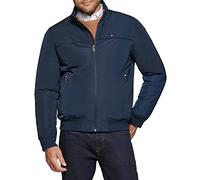 Tommy Hilfiger Herren Performance Faux Memory Bomber Jacket Bomberjacke, Marineblau, M