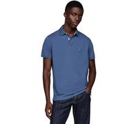 Tommy Hilfiger Herren Poloshirt Kurzarm 1985 Regular Fit, Blau (Aegean Sea), L