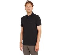 Tommy Hilfiger Herren Poloshirt Kurzarm 1985 Regular Fit, Schwarz (Black), XXL