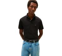 Tommy Hilfiger Herren Poloshirt Kurzarm 1985 Regular Fit, Schwarz (Black), XXL