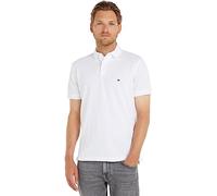 Tommy Hilfiger Herren Poloshirt Kurzarm 1985 Regular Fit, Weiß (White), M