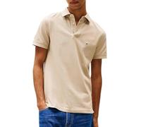 Tommy Hilfiger Herren Poloshirt Kurzarm 1985 Slim Fit, Beige (Sandalwood), L