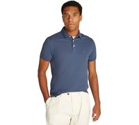 Tommy Hilfiger Herren Poloshirt Kurzarm 1985 Slim Fit, Blau (Aegean Sea), XL