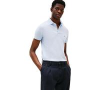 Tommy Hilfiger Herren Poloshirt Kurzarm 1985 Slim Fit, Blau (Breezy Blue), XL